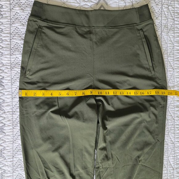 Athleta Brooklyn Mid Rise Ankle Pant Forest 8T EUC - Picture 4 of 7